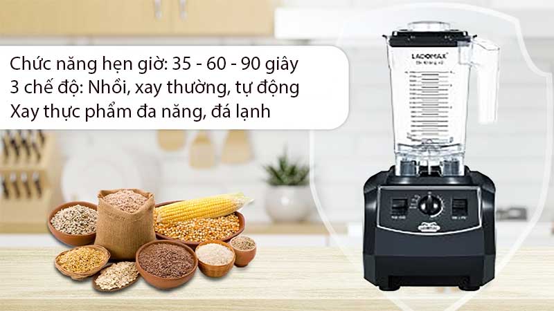 Máy xay sinh tố công nghiệp Ladomax HA-9116 - Hàng chính hãng