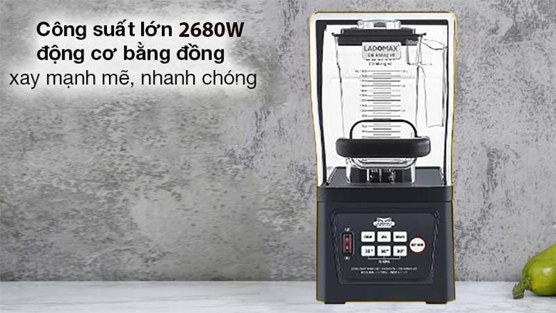 Máy xay sinh tố công nghiệp Ladomax HA-9118 - Hàng chính hãng