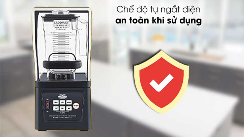 Máy xay sinh tố công nghiệp Ladomax HA-9118 - Hàng chính hãng