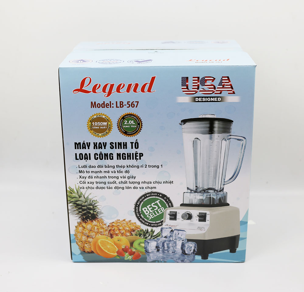 Cối xay sinh tố công nghiệp Legend LB-567 - Hàng chính hãng