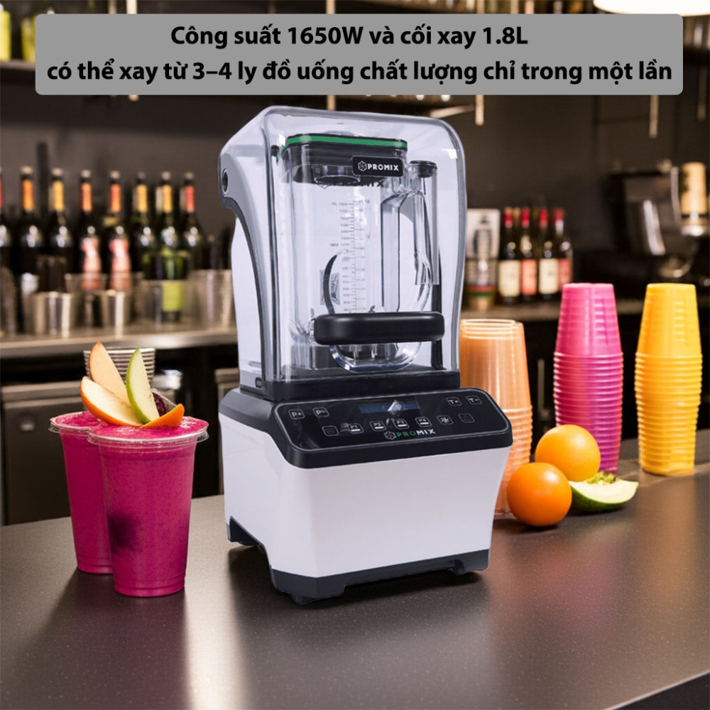 Máy xay sinh tố công nghiệp Promix PM-1080 - Hàng chính hãng