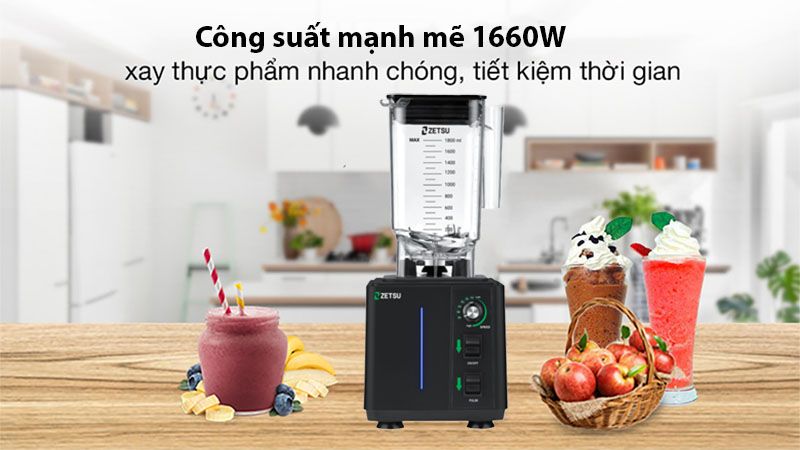Máy xay sinh tố công nghiệp Zetsu Z-01 - Hàng chính hãng