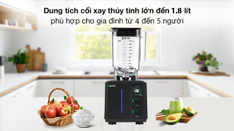 Máy xay sinh tố công nghiệp Zetsu Z-01 - Hàng chính hãng