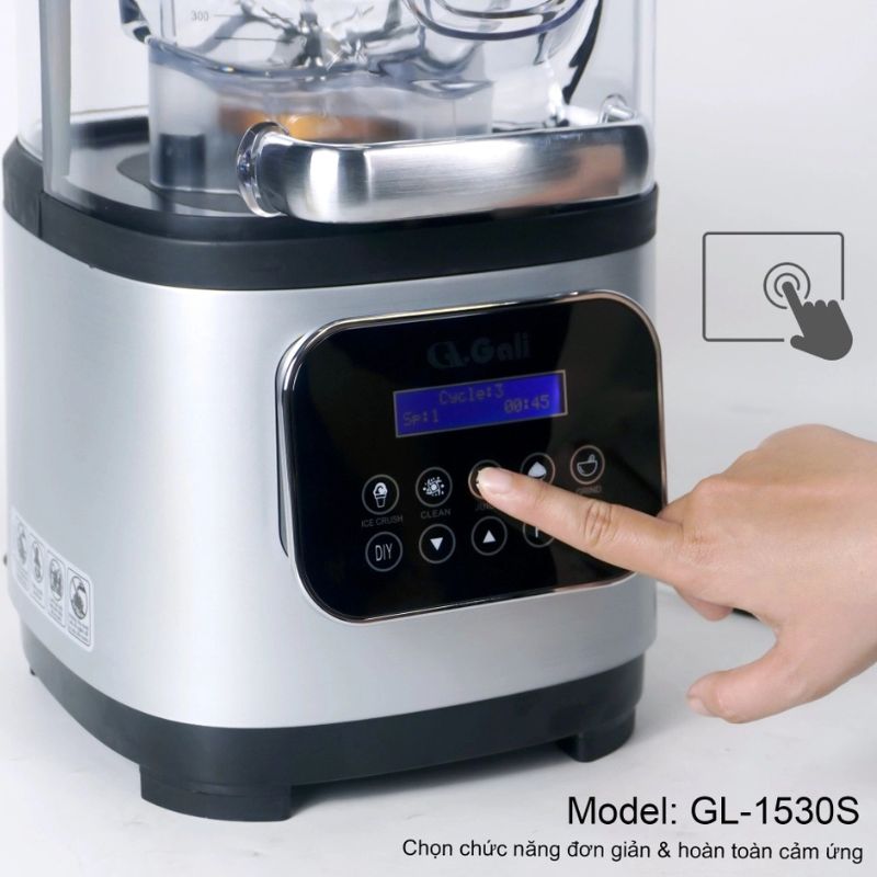 Máy xay sinh tố công nghiệp Gali GL-1530S - Hàng chính hãng