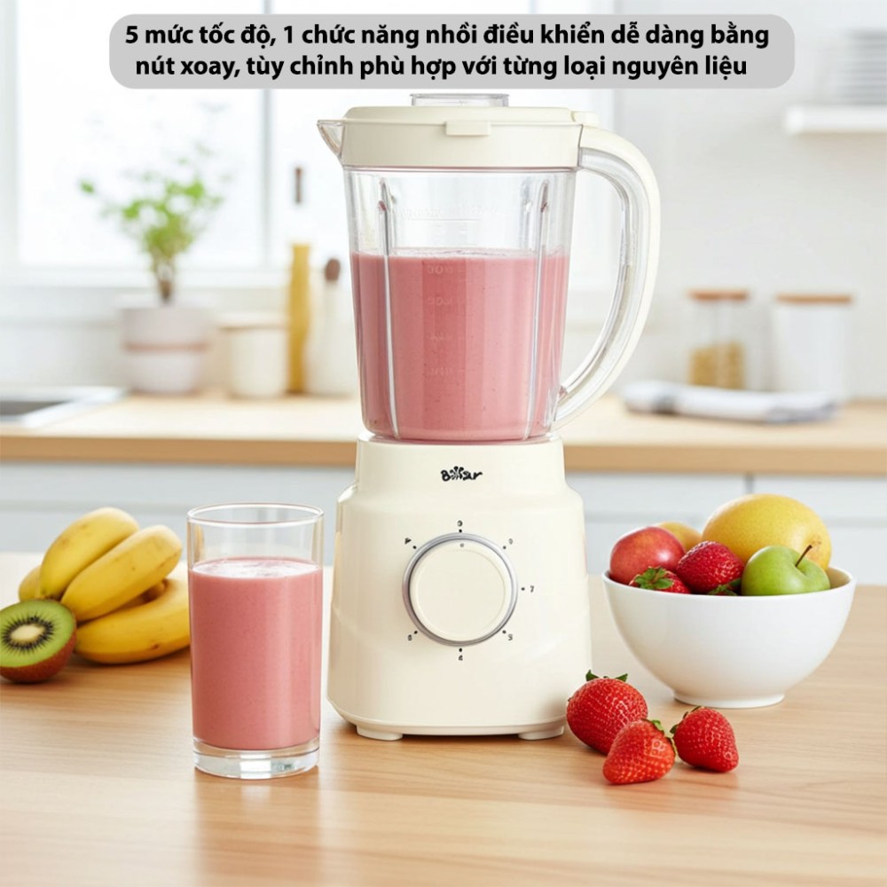 Máy xay sinh tố đa năng Bear BL-4H15T - Hàng chính hãng