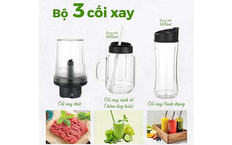 Máy xay sinh tố đa năng Seka HR2223 - Hàng chính hãng