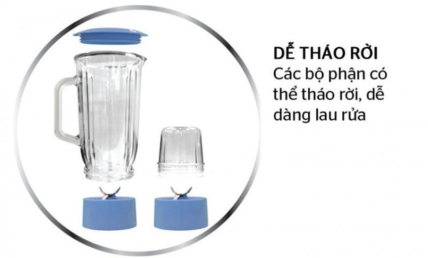 Máy xay sinh tố đa năng Sunhouse HappyTime HTD5113 - Hàng chính hãng