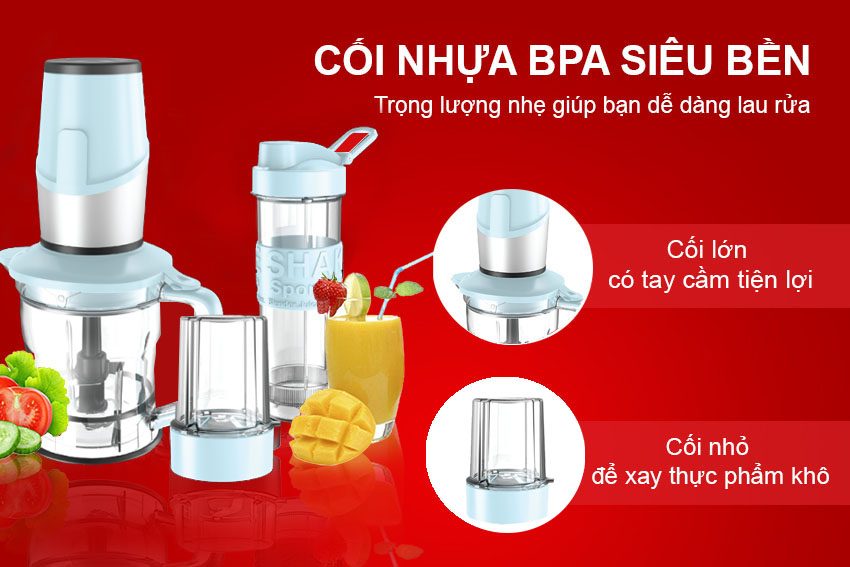 Máy xay sinh tố đa năng Sunhouse MaMa SHD5341G - Hàng chính hãng
