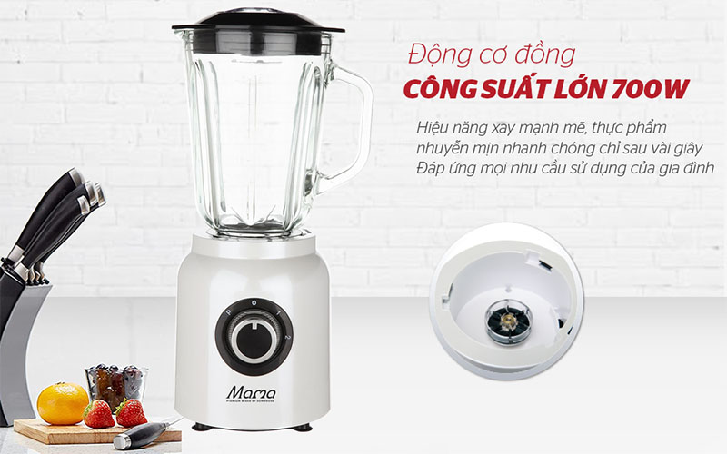 Công suất của Máy xay sinh tố đa năng Sunhouse Mama SHD5353W