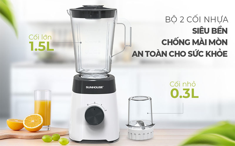 Máy xay sinh tố đa năng Sunhouse SHD5114 - Hàng chính hãng