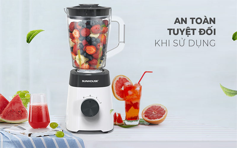 Máy xay sinh tố đa năng Sunhouse SHD5114 - Hàng chính hãng