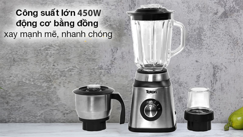 Máy xay sinh tố đa năng Totori TT-BL345 - Hàng chính hãng