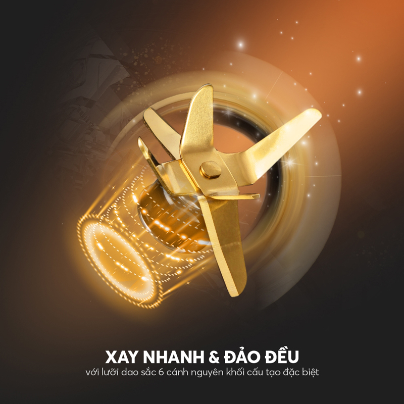 Máy xay sinh tố Elmich BLE-3888EY - Hàng chính hãng