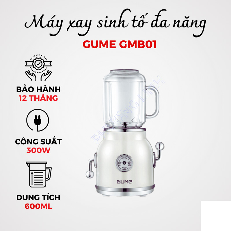 Máy xay sinh tố đa năng Gume GMB01 - Hàng chính hãng