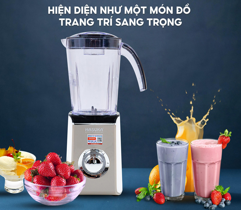 Máy xay sinh tố Hasuka HSK-726 - Hàng chính hãng