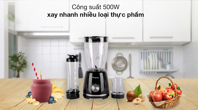 Máy xay sinh tố đa năng Kangaroo KG3B6 - Hàng chính hãng
