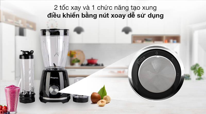 Máy xay sinh tố đa năng Kangaroo KG3B6 - Hàng chính hãng