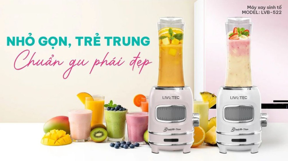 Máy có 2 màu trắng và hồng cho bạn tùy chọn