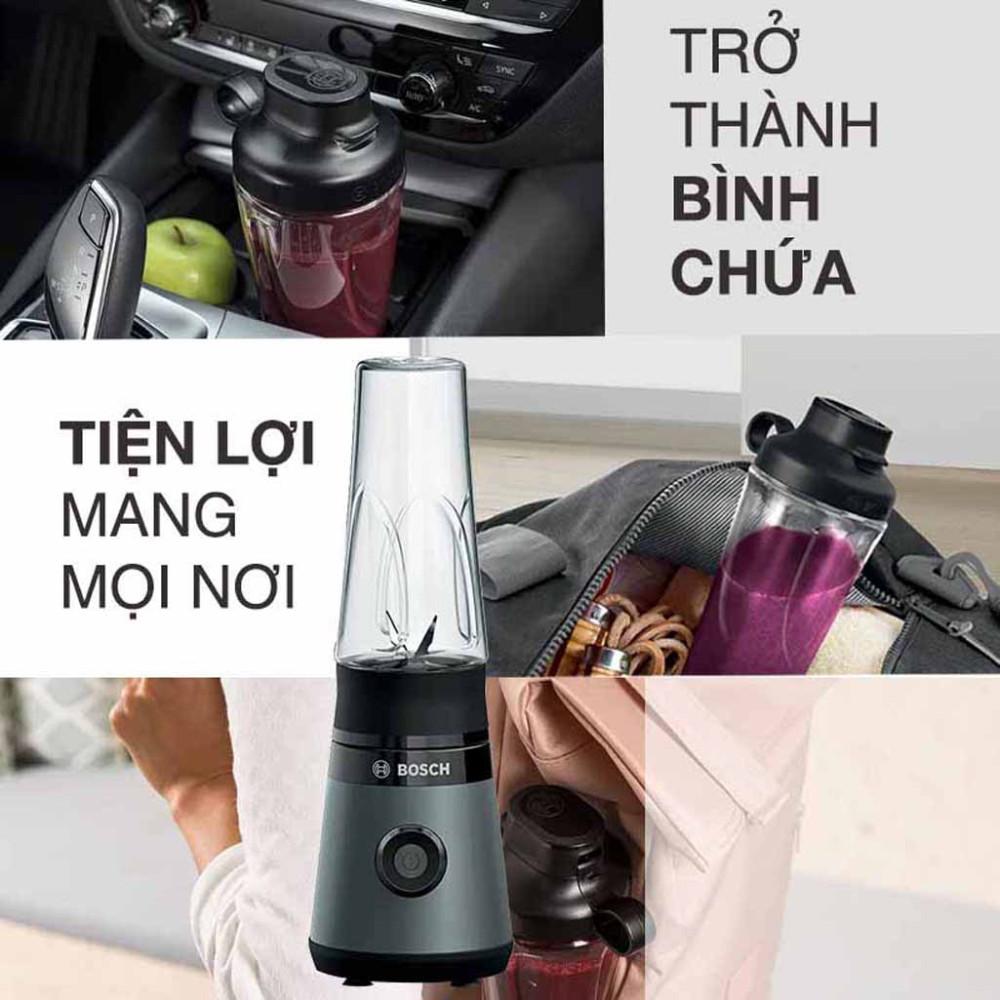 Máy xay sinh tố mini Bosch MMB2111S - Hàng chính hãng