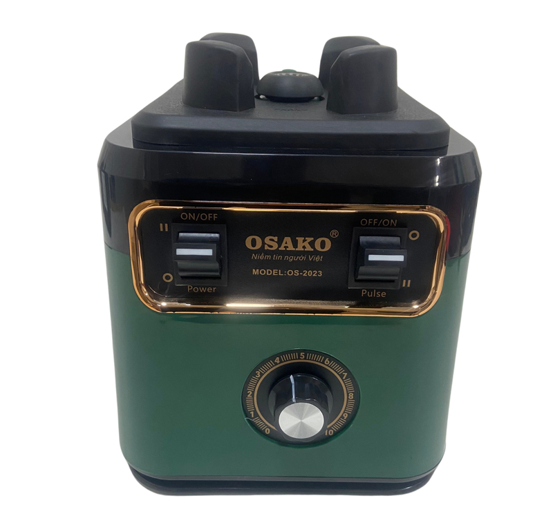 Công tắc và núm vặn điều chỉnh 10 tốc độ xay phù hợp với từng loại thực phẩm