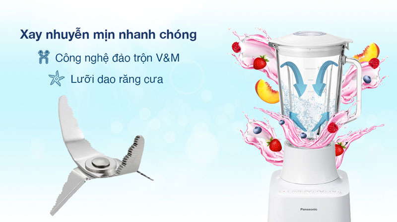 Lưỡi dao làm bằng thép không gỉ, sắc bén, an toàn khi tiếp cúc thực phẩm