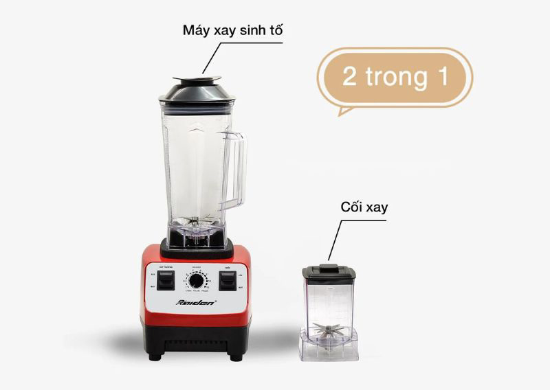 Máy xay sinh tố Raiden RD-620ST - Hàng chính hãng