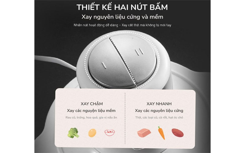 Máy xay thịt Bear SB-MA02L - Hàng chính hãng