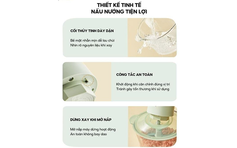 Máy xay thịt Bear SB-MX20A - Hàng chính hãng