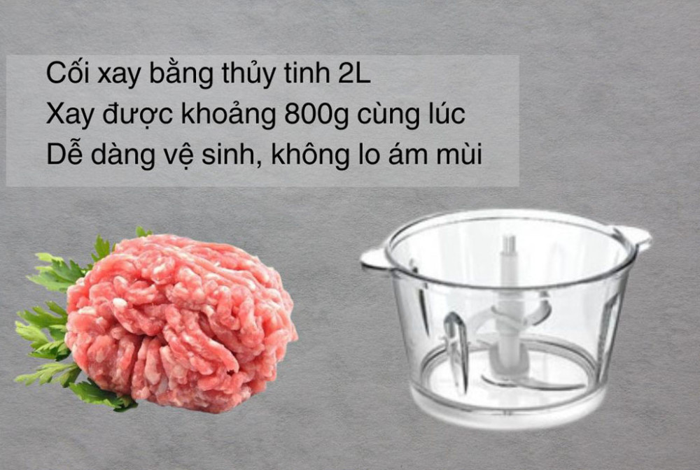 Máy xay thịt Elmich FCE-0806 - Hàng chính hãng