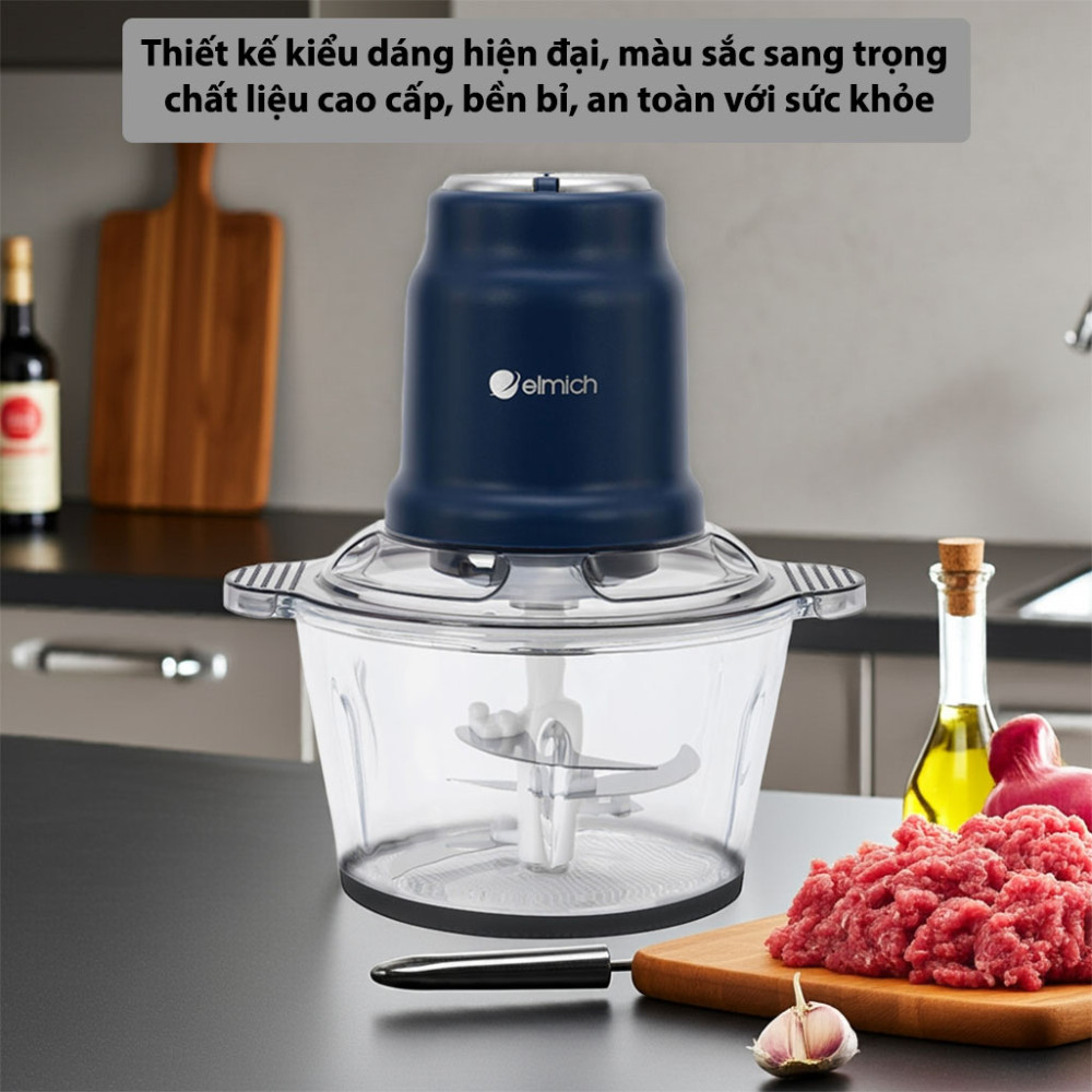 Máy xay thịt Elmich MCE8587 2L - Hàng chính hãng