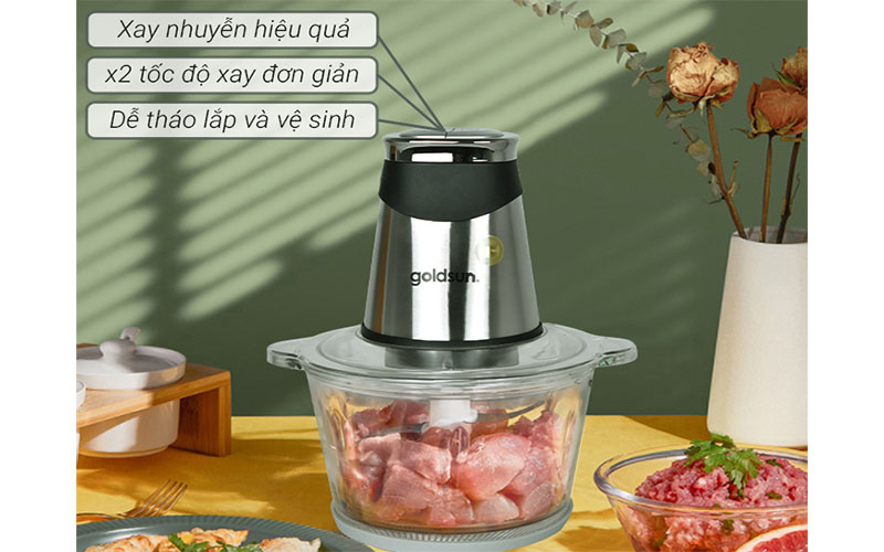 Máy xay thịt Goldsun GMC4740 - Hàng chính hãng