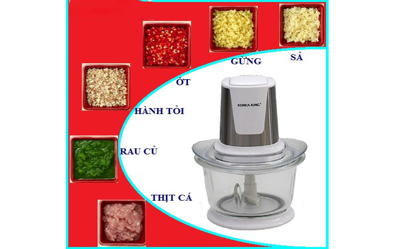 Máy xay thịt Korea King PMC-15B/R/G