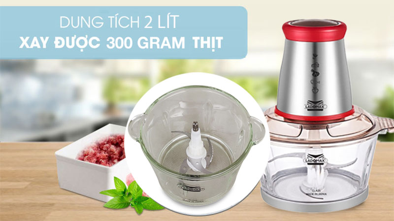 Máy xay thịt Ladomax HA-333I - Hàng chính hãng