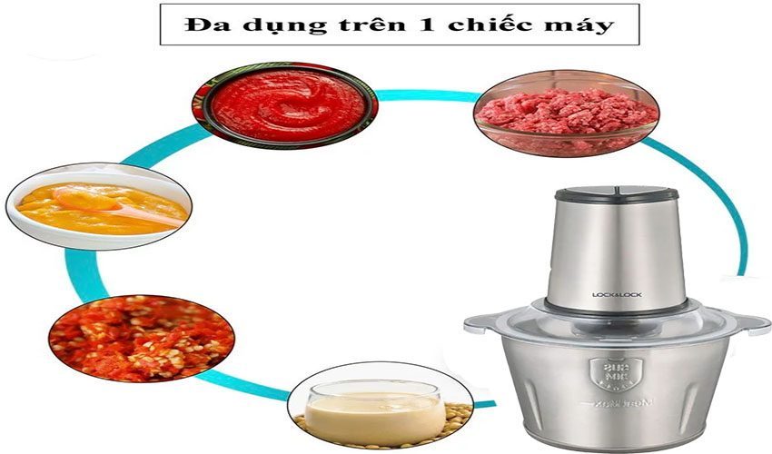 Ứng dụng của Máy xay thịt Lock&Lock EJM172