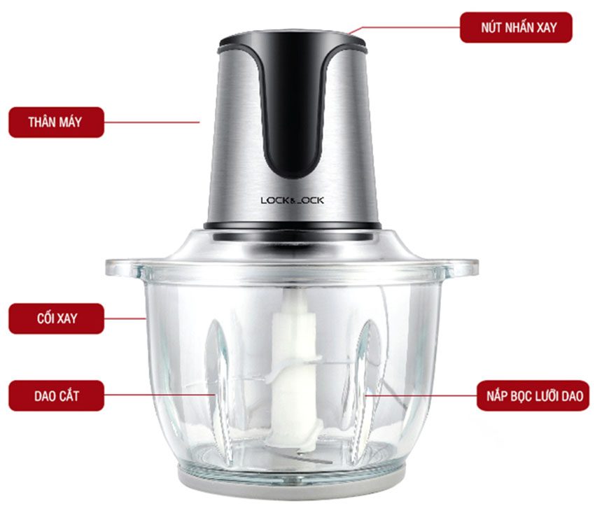 Máy xay thịt Lock&Lock EJM171 - Hàng chính hãng