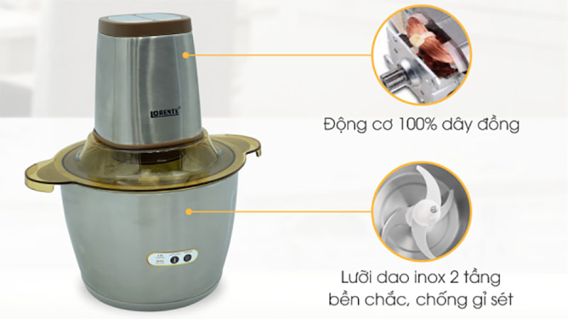 Máy xay thịt Lorente LT-2030 - Hàng chính hãng