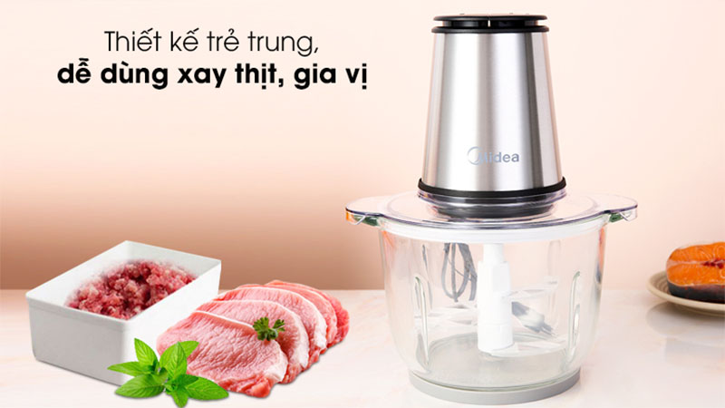 Máy xay thịt Midea MJ-BC300GS - Hàng chính hãng