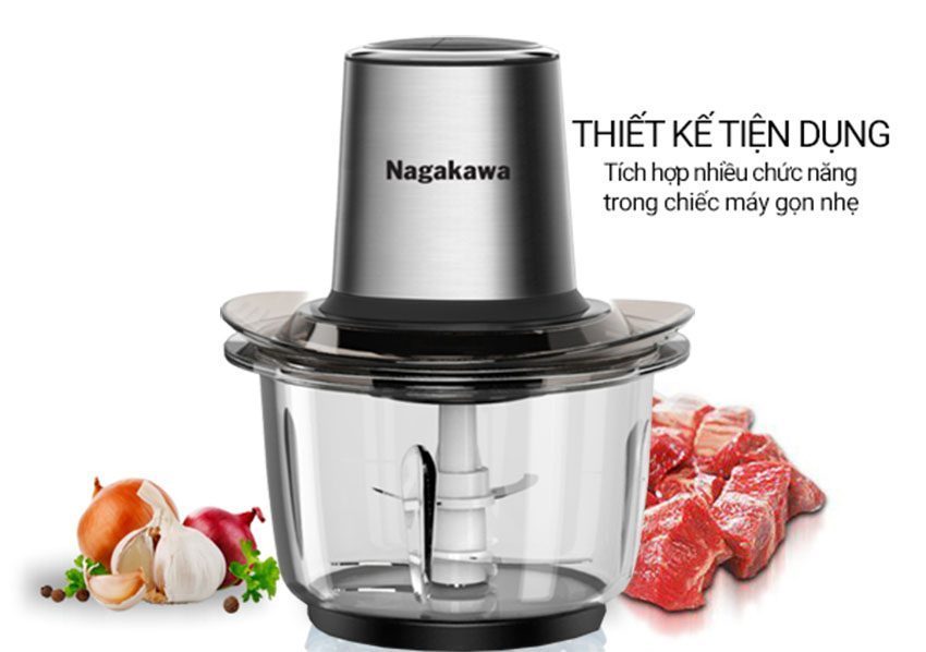 Máy xay thịt Nagakawa NAG0812 - Hàng chính hãng