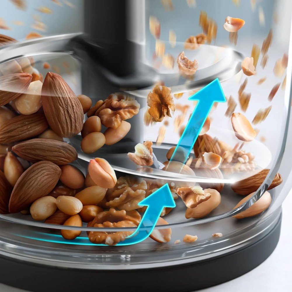 Công suất 450W, cho khả năng xay nhuyễn nhanh chóng