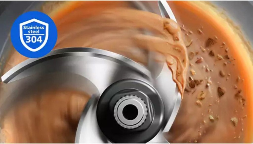 Lưỡi dao 4 cánh Inox 304 sắc bén, chống gỉ sét