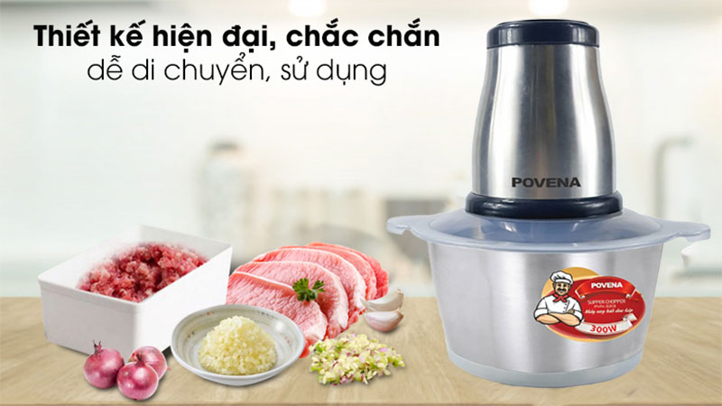 Máy xay thịt Povena PVN-3213 - Hàng chính hãng