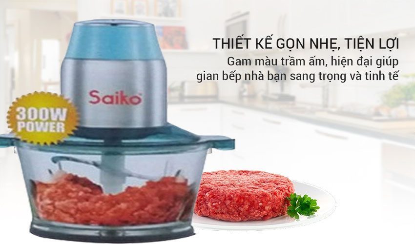 Máy xay thịt Saiko FCP-450GL - Hàng chính hãng