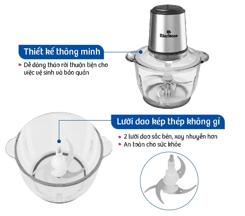 Máy xay thịt Bluestone CHB-5145 - Hàng chính hãng