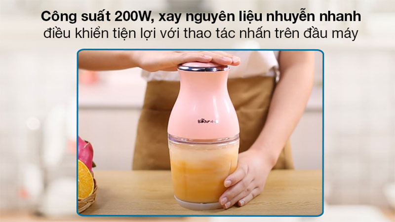 Máy xay thịt đa năng Bear QSJ-B02U2 - Hàng chính hãng