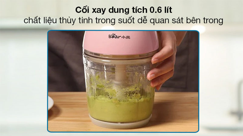 Máy xay thịt đa năng Bear QSJ-B02U2 - Hàng chính hãng