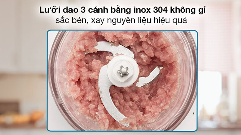Máy xay thịt đa năng Bear QSJ-B02U2 - Hàng chính hãng