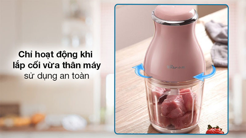 Máy xay thịt đa năng Bear QSJ-B02U2 - Hàng chính hãng