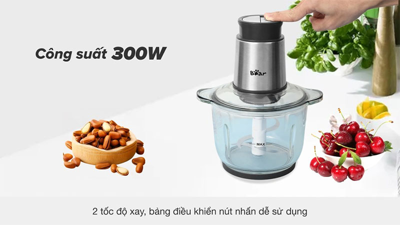 Công suất của Máy xay thịt đa năng Bear QSJ-B03Y7