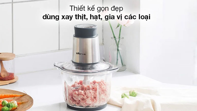 Thiết kế của Máy xay thịt đa năng Bear QSJ-B03Y7