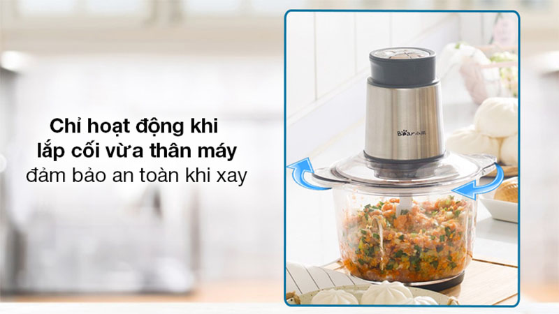Máy xay thịt đa năng Bear QSJ-B03Y7